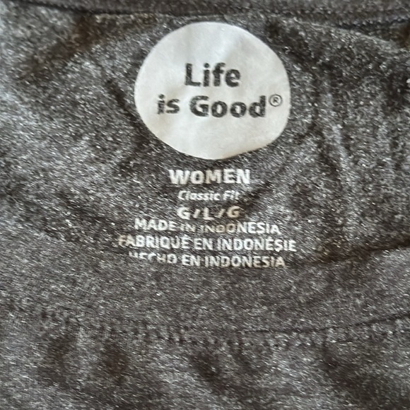 LIFE IS GOOD WOMENS LONG SLEEVED TOPS IN SZ LG…EXCELLENT PREOWNED CONDITION!!! - Picture 3 of 7